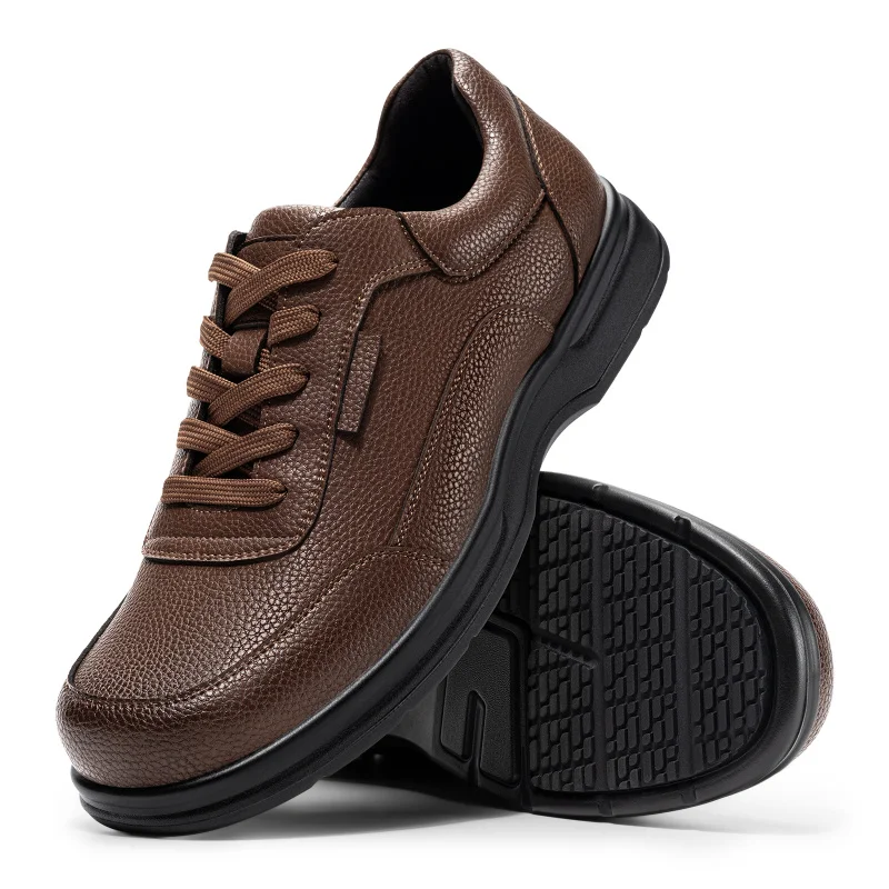 Fitville Men'S Business Leather Shoes Wide Design Casual Oxford Shoes Non-Slip Water-Repellent For Swollen Feet With Adjustable
Fitville Men'S Business Leather Shoes Wide Design Casual Oxford Shoes Non-Slip Water-Repellent For Swollen Feet With Adjustable