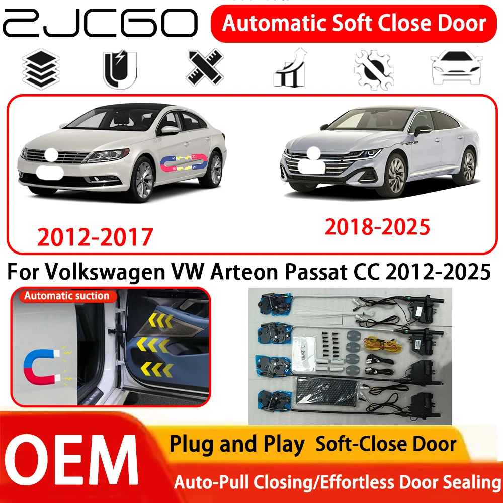  for Volkswagen VW Arteon Passat CC 2012-2025 Car OEM Plug and Play Automatic Electric Soft Close Door Comfort Closing System
for Volkswagen VW Arteon Passat CC 2012-2025 Car OEM Plug and Play Automatic Electric Soft Close Door Comfort Closing System