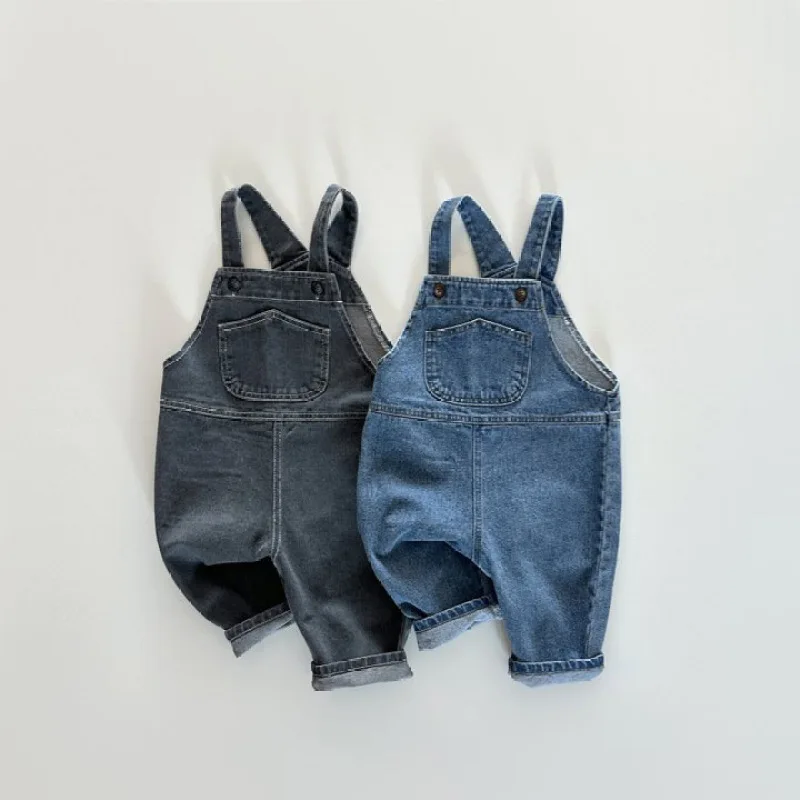 2026 Spring New Children Denim Overalls Solid Girls Jeans Kids Sleeveless Jumpsuit Baby Casual Pants Cute Boys Strap Pants
2026 Spring New Children Denim Overalls Solid Girls Jeans Kids Sleeveless Jumpsuit Baby Casual Pants Cute Boys Strap Pants