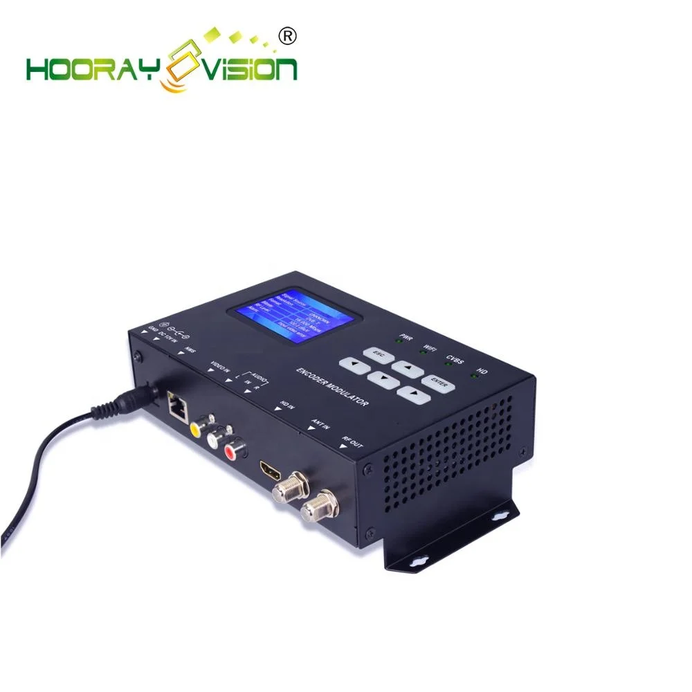 HEM-1011 HD AV CVBS Input Dvb-c Dvb-t Isdb-t Encoder Modulator
HEM-1011 HD AV CVBS Input Dvb-c Dvb-t Isdb-t Encoder Modulator