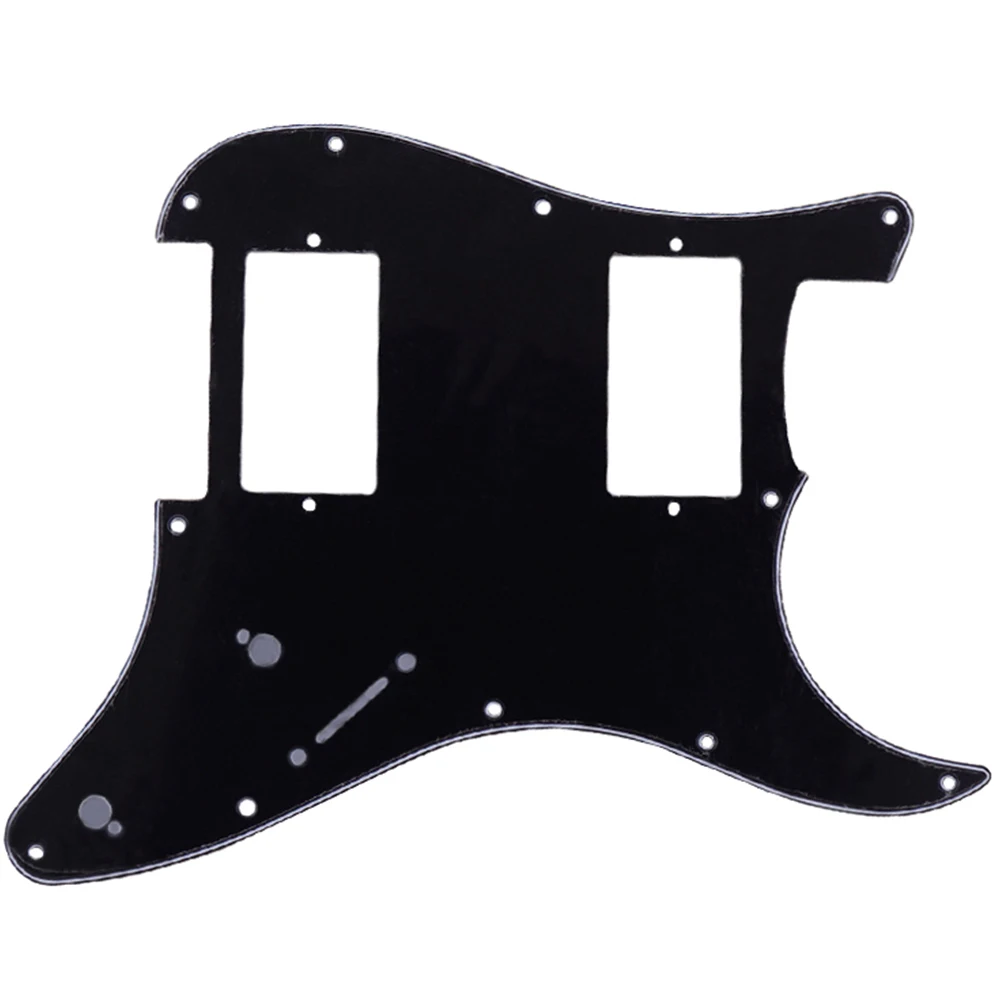 Guitar Scratch Plate Guitar Pickguard White 1pc Black HH Guitar Pickguard High Quality Material Easy To Install
Guitar Scratch Plate Guitar Pickguard White 1pc Black HH Guitar Pickguard High Quality Material Easy To Install