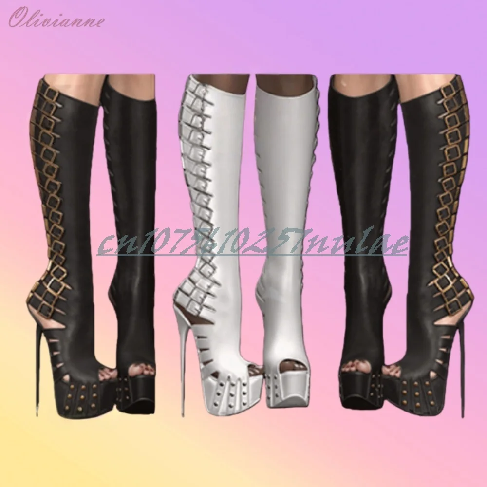 Side Buckle Belts Strap Round Rivets Decor Mid Calf Boots Sexy Stiletto High Heel Party Women Shoes 2026 Hot Girls Para Mujere
Side Buckle Belts Strap Round Rivets Decor Mid Calf Boots Sexy Stiletto High Heel Party Women Shoes 2026 Hot Girls Para Mujere