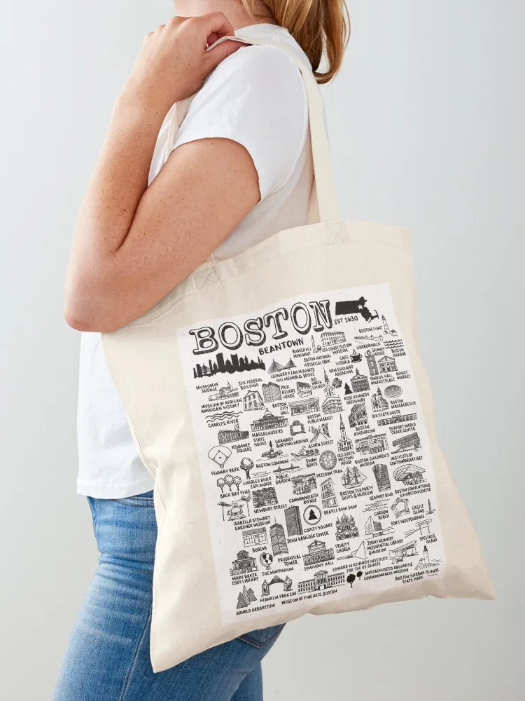 Boston Map Tote Bag cloth bag woman Shopper Candy bags great bag
Boston Map Tote Bag cloth bag woman Shopper Candy bags great bag