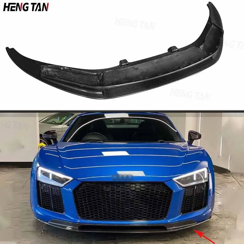 For Audi R8 V8 V10 2017-2020 Carbon Fiber Car Front Bumper Splitter Front Lip Chin Spoiler Diffuser GT Style Upgrade Body kit
For Audi R8 V8 V10 2017-2020 Carbon Fiber Car Front Bumper Splitter Front Lip Chin Spoiler Diffuser GT Style Upgrade Body kit