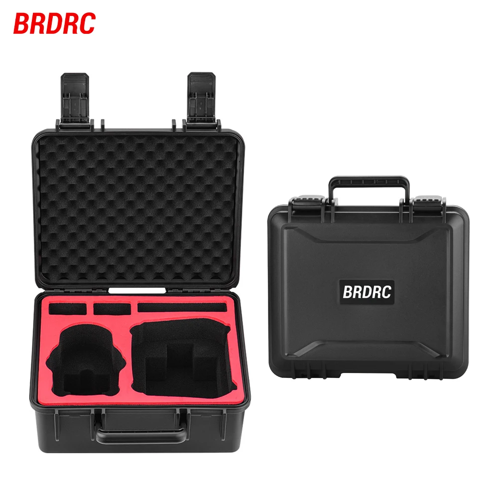 BRDRC Waterproof Case for DJI Mini 4 Pro Hard Shell Case RC 2/RC-N2 Remote Controller Portable HandBag Drone Accessories
BRDRC Waterproof Case for DJI Mini 4 Pro Hard Shell Case RC 2/RC-N2 Remote Controller Portable HandBag Drone Accessories