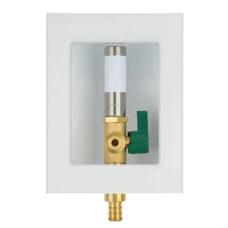 Ice Maker Outlet Box With Hammer Arrestor & 1/4 Turn Ball Valves Push Fit Ice Maker Outlet Box Absorb Shock Reduce Noise
Ice Maker Outlet Box With Hammer Arrestor & 1/4 Turn Ball Valves Push Fit Ice Maker Outlet Box Absorb Shock Reduce Noise