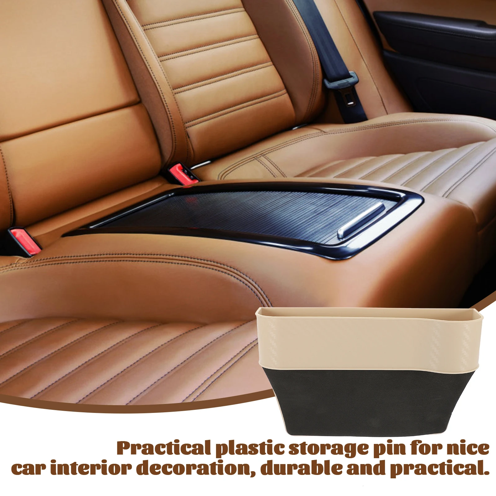 2Pcs Car Seat Gap Filler Organizer Front Seat Storage Box Multi Functional Car Organizer with Cup Holder for Phone Keys Cards 
2Pcs Car Seat Gap Filler Organizer Front Seat Storage Box Multi Functional Car Organizer with Cup Holder for Phone Keys Cards