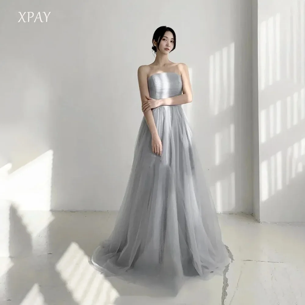 XPAY Элегантные корейские вечерние платья Роскошные женские вечерние платья на заказ без бретелек трапециевидные платья для выпускного вечера для торжественных случаев
XPAY Элегантные корейские вечерние платья Роскошные женские вечерние платья на заказ без бретелек трапециевидные платья для выпускного вечера для торжественных случаев