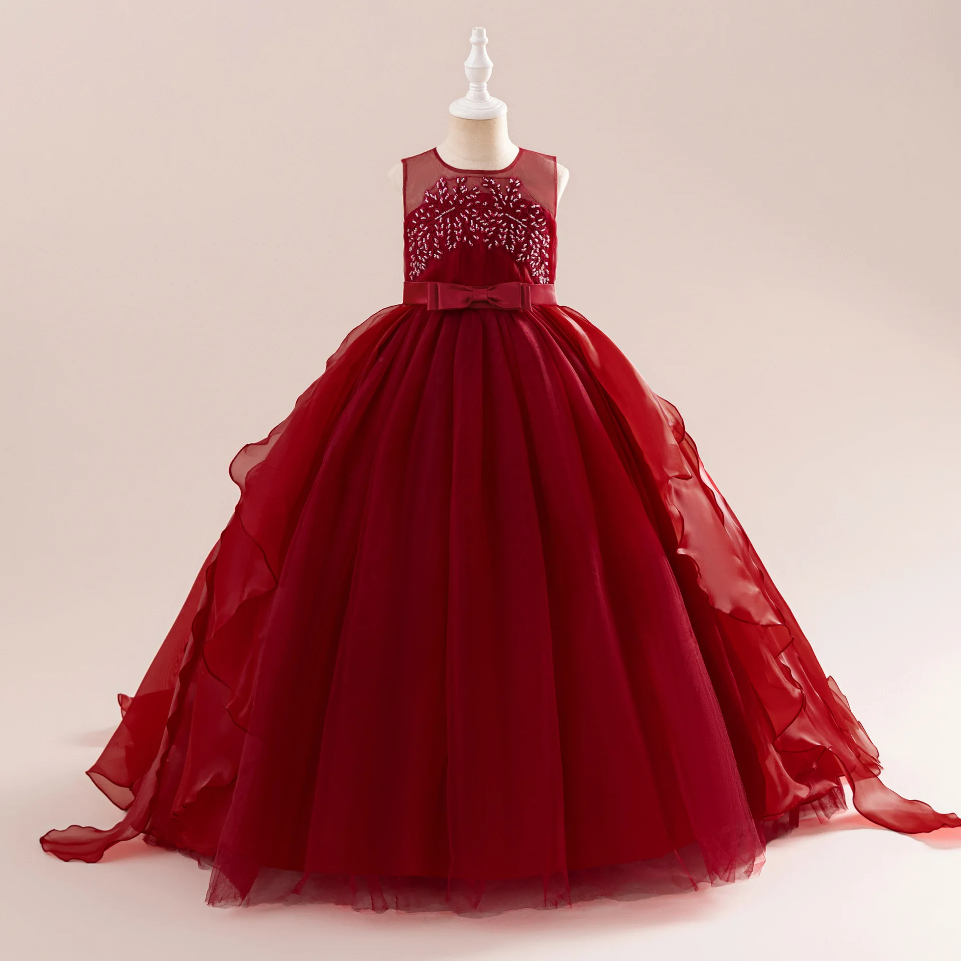 Girls First Communion Dress White Wedding Bridesmaid Girls Tulle Princess Dress Teenagers Elegant Piano Performance Ball Gown
Girls First Communion Dress White Wedding Bridesmaid Girls Tulle Princess Dress Teenagers Elegant Piano Performance Ball Gown