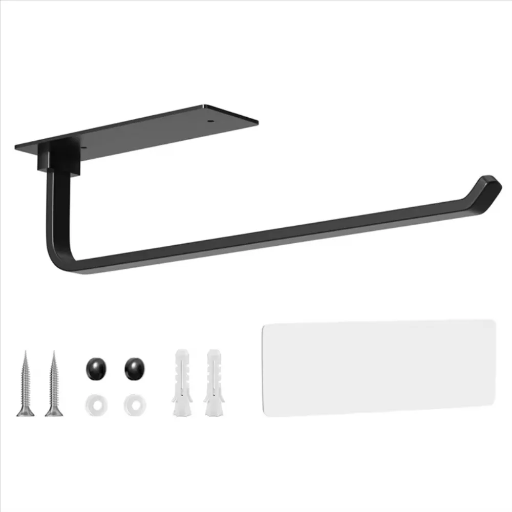 Under Cabinet Paper Towel Holder Rust-proof Self-Adhesive/Drilling Mount Kitchen Roll Dispenser Large load-bearing Reusable
Under Cabinet Paper Towel Holder Rust-proof Self-Adhesive/Drilling Mount Kitchen Roll Dispenser Large load-bearing Reusable