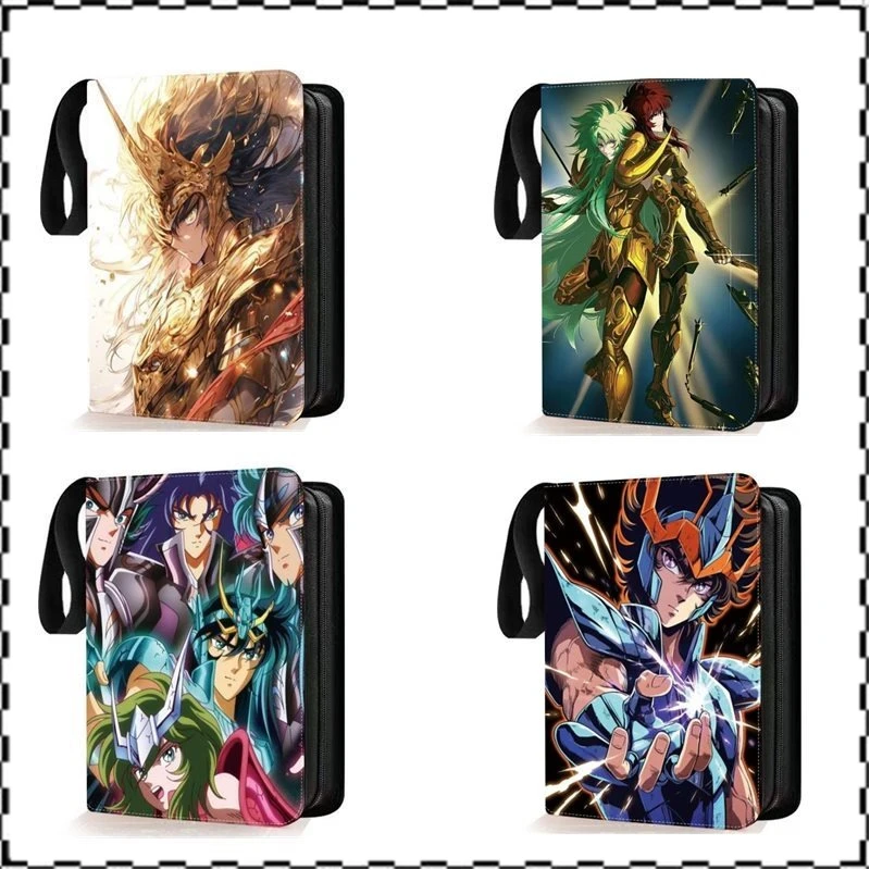 Папка для карточек Saint Seiya, 9 карманов, держатель для торговых карточек, папка для карточек в стиле аниме с 50 внутренними страницами, держатель на молнии до 900 карт, подарки
Папка для карточек Saint Seiya, 9 карманов, держатель для торговых карточек, папка для карточек в стиле аниме с 50 внутренними страницами, держатель на молнии до 900 карт, подарки