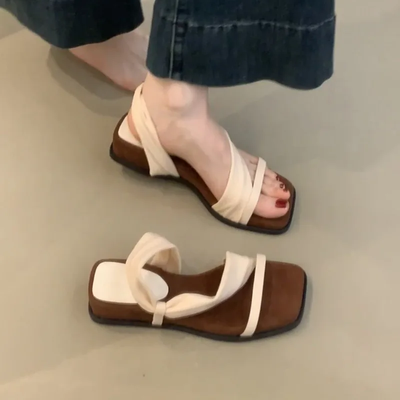 Women's Sandals for Four Seasons Fashion Comfortable Flat Sandals Women's Shoes Beach Slippers Low Cut Womens Shoes Casual Shoes
Women's Sandals for Four Seasons Fashion Comfortable Flat Sandals Women's Shoes Beach Slippers Low Cut Womens Shoes Casual Shoes