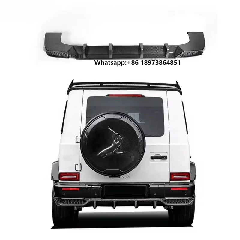 Car Exterior Parts Rear Splitter Apron TC Style Dry Carbon Fiber Rear Bumper Lip for Mercede-Benz G Class W464 Rear Diffuser
Car Exterior Parts Rear Splitter Apron TC Style Dry Carbon Fiber Rear Bumper Lip for Mercede-Benz G Class W464 Rear Diffuser