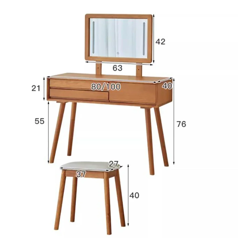 Elegant Storage Vanity Desk Women Modern Girls Dressing Set Vanity Desk Classic Nordic European Scrivania Makeup Furniture
Elegant Storage Vanity Desk Women Modern Girls Dressing Set Vanity Desk Classic Nordic European Scrivania Makeup Furniture