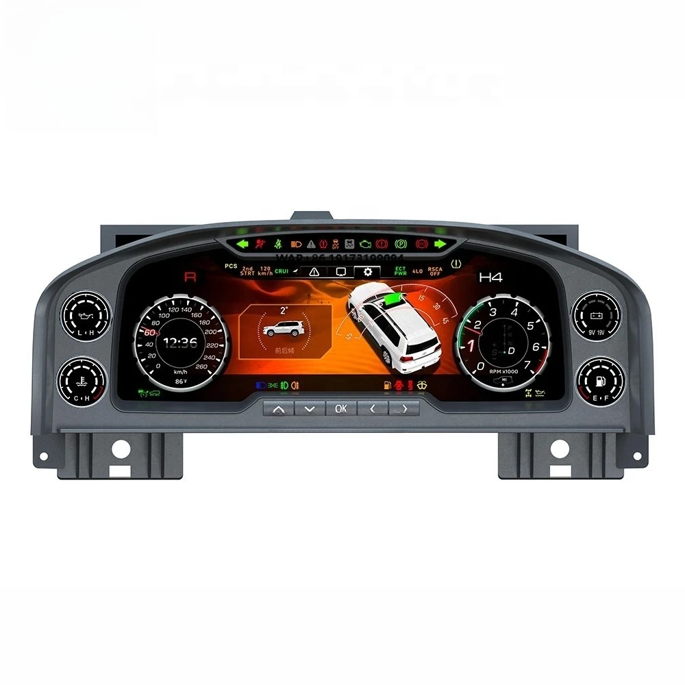 New Car Digital Cluster LCD Speedometer Instrument Dashboard 2003-2007 for LC100 LX470 Compatible Oil for Auto
New Car Digital Cluster LCD Speedometer Instrument Dashboard 2003-2007 for LC100 LX470 Compatible Oil for Auto