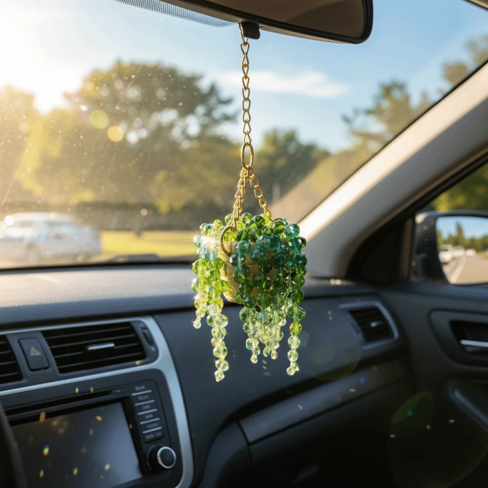 Pendant Sun-Kissed Succulent Car Charm Multi-Beaded Warm Beaded Car Charm Sunny Car Pendant Accessory Car Interior
Pendant Sun-Kissed Succulent Car Charm Multi-Beaded Warm Beaded Car Charm Sunny Car Pendant Accessory Car Interior