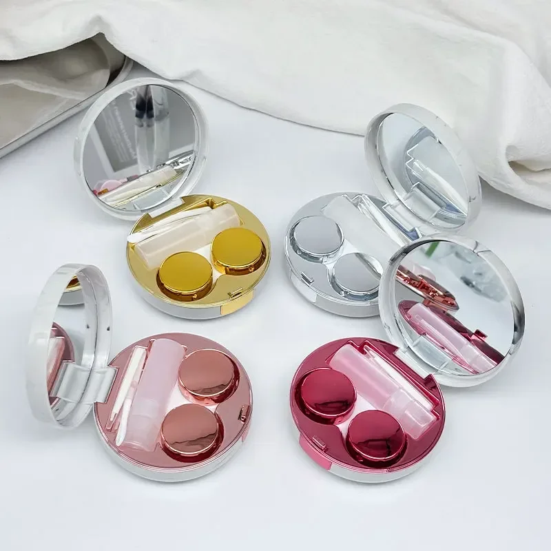 1PC - Round Marble Pattern Beauty Eye Contact Lens Box Dual Case Storage Lens Box Contact Lens Dual Case
1PC - Round Marble Pattern Beauty Eye Contact Lens Box Dual Case Storage Lens Box Contact Lens Dual Case