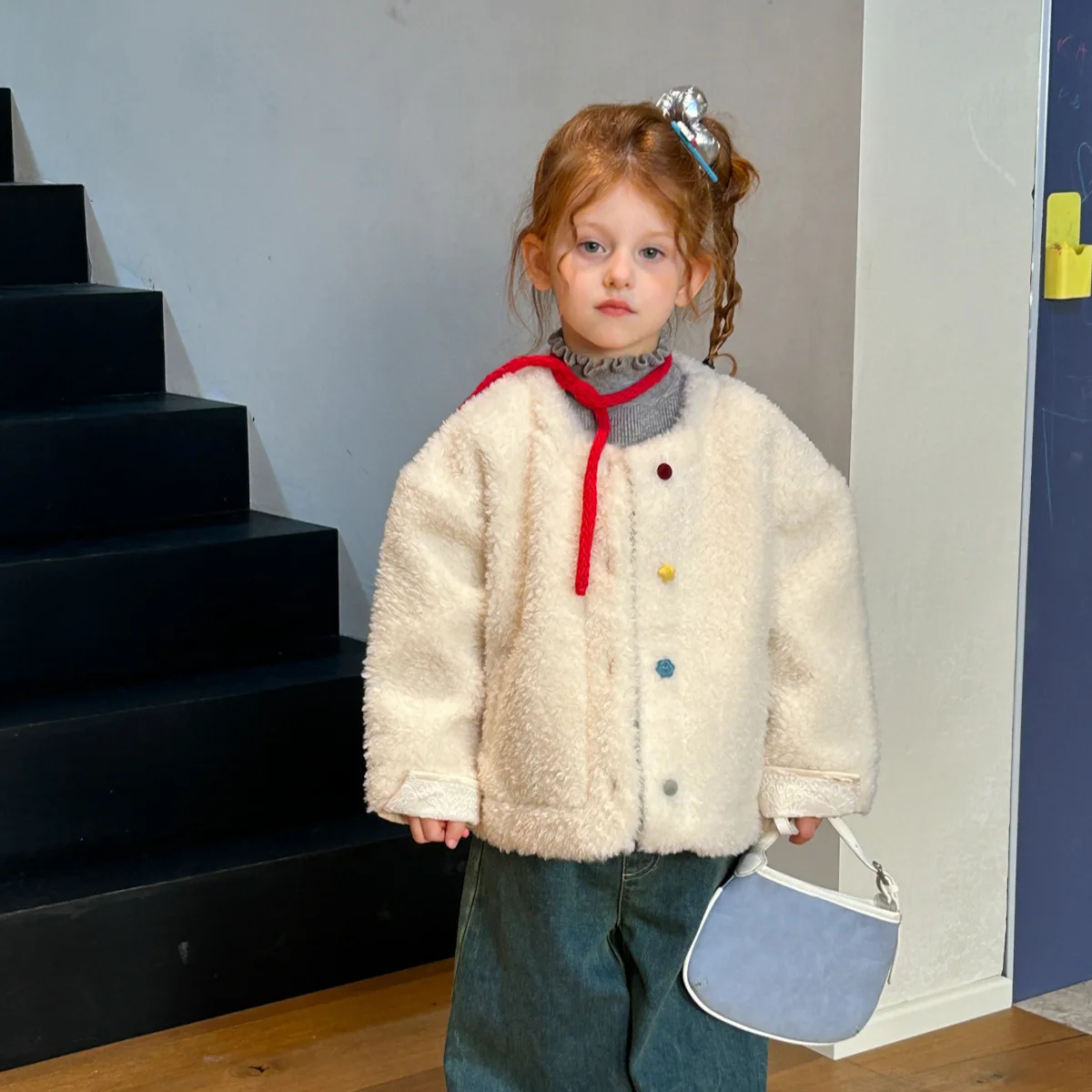 Girls Outerwear 2025 Deep Autumn and Winter New Soft Glutinous Color Button Design Sense Cardigan Fashionable Daily Versatile
Girls Outerwear 2025 Deep Autumn and Winter New Soft Glutinous Color Button Design Sense Cardigan Fashionable Daily Versatile