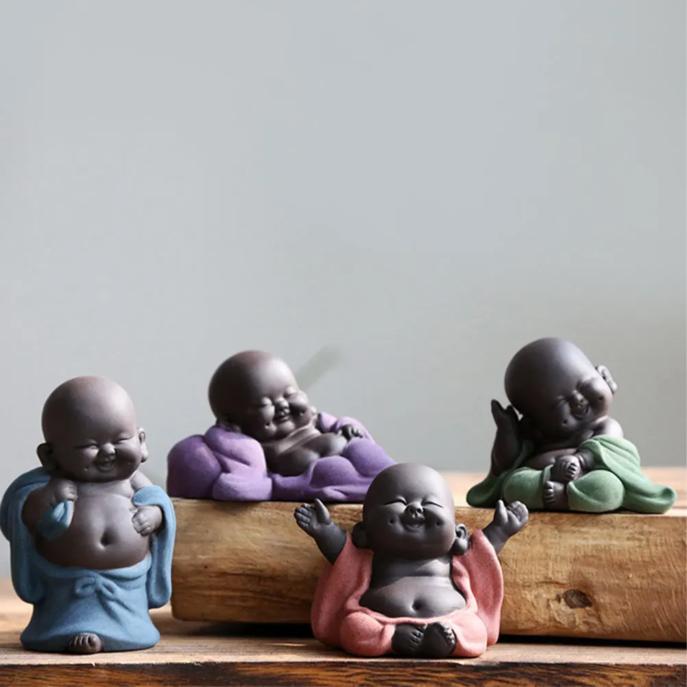 Vintage Tea Pet Ornament Baby Decoration Meditation Monk Sculpture Hand Carved Figurine
Vintage Tea Pet Ornament Baby Decoration Meditation Monk Sculpture Hand Carved Figurine