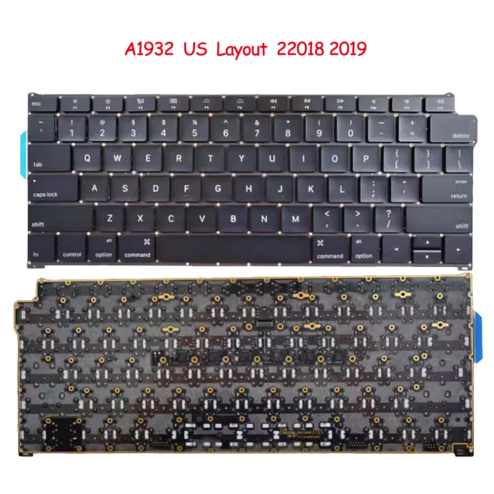 Replacement Keyboard US Layout for MacBook A1932 Keyboard 2018 2019 Year with Backlight EMC3184
Replacement Keyboard US Layout for MacBook A1932 Keyboard 2018 2019 Year with Backlight EMC3184