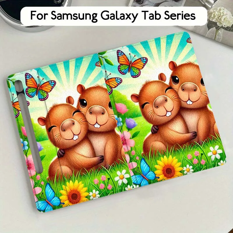 Capybara Cartoon Cute Art Gift For Samsung Galaxy Tab S10 S9 S8 S7 FE Lite Soft Flexible Support Tablet Case
Capybara Cartoon Cute Art Gift For Samsung Galaxy Tab S10 S9 S8 S7 FE Lite Soft Flexible Support Tablet Case