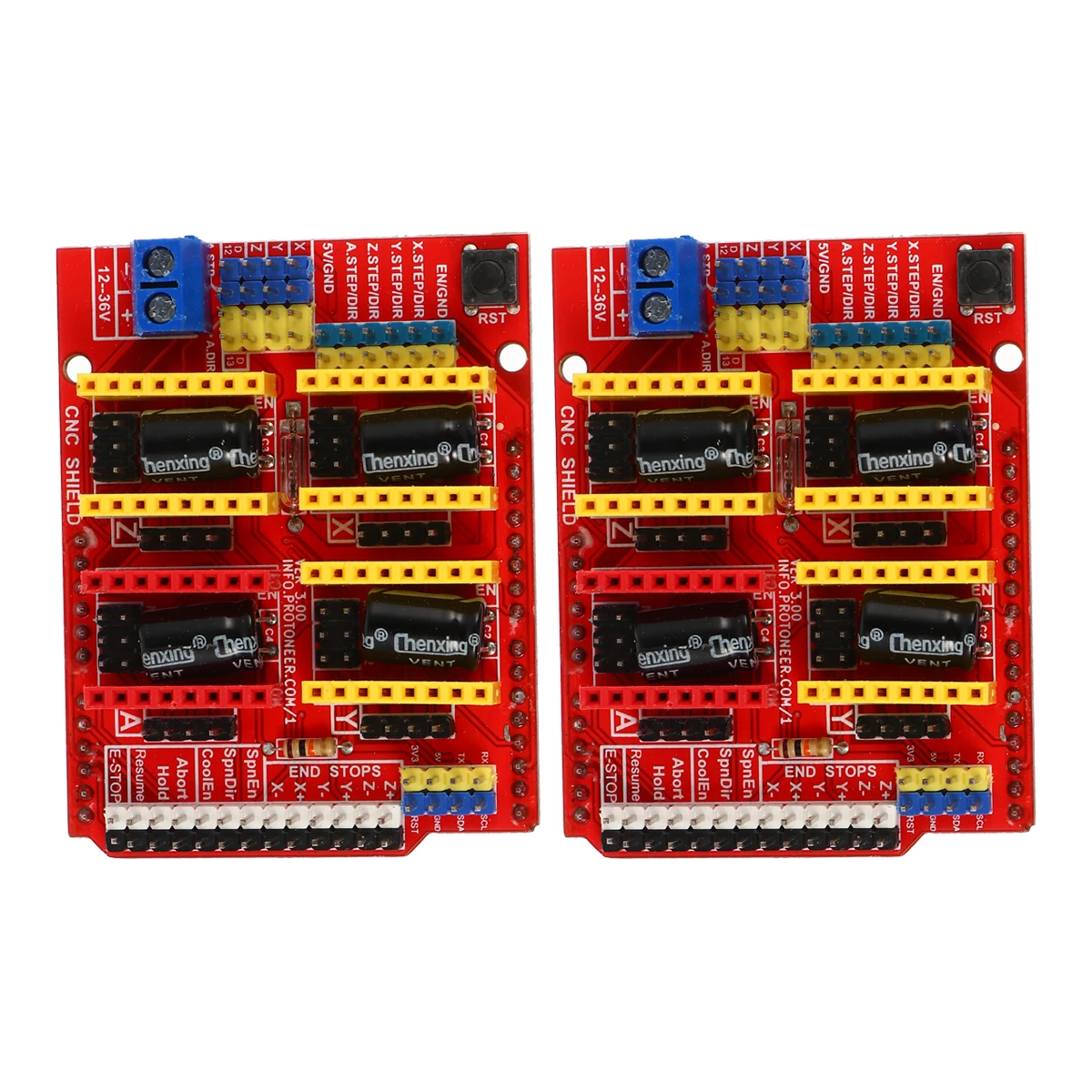 2pcs A4988 3D Printer CNC Driver Board Engraver Shield Expansion 12-36V Expansion Board Stepper Motor PWM 4Axis
2pcs A4988 3D Printer CNC Driver Board Engraver Shield Expansion 12-36V Expansion Board Stepper Motor PWM 4Axis