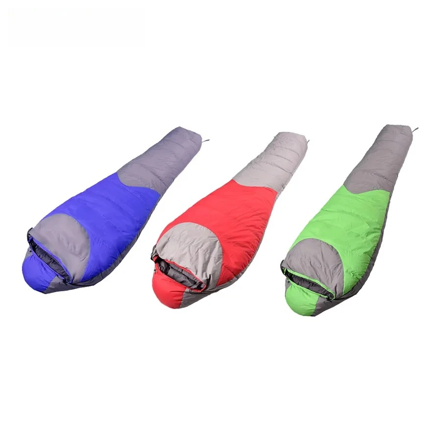 Comfortable Summer Camping Sleeping Bag Lightweight Mummy Envelope Style with Duck Down for Warm Sleep
Comfortable Summer Camping Sleeping Bag Lightweight Mummy Envelope Style with Duck Down for Warm Sleep