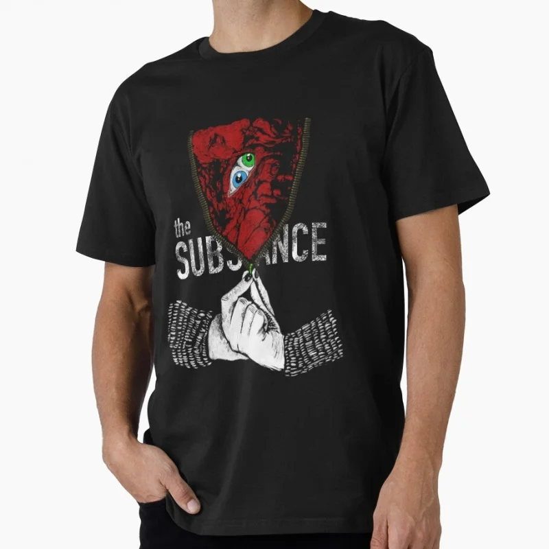 The Substance Meat and Eye Horror movie Gift t shirt 100% cotton print O-Neck Short Sleeve Graphic clothes All size tee S-6XL
The Substance Meat and Eye Horror movie Gift t shirt 100% cotton print O-Neck Short Sleeve Graphic clothes All size tee S-6XL