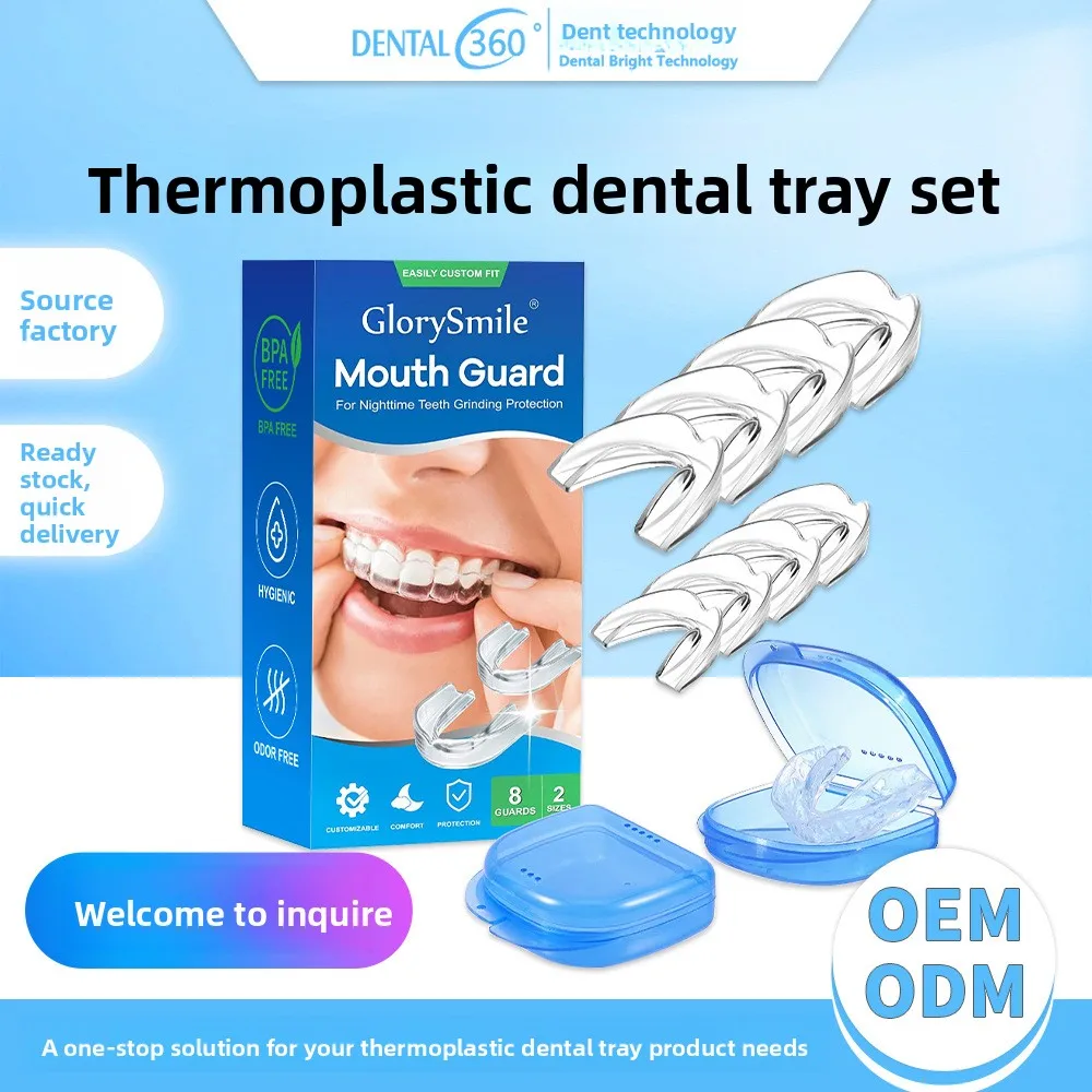 Thermoforming Dental Mouthguard - Anti-Snoring & Teeth Grinding Protection, Custom Fit
Thermoforming Dental Mouthguard - Anti-Snoring & Teeth Grinding Protection, Custom Fit