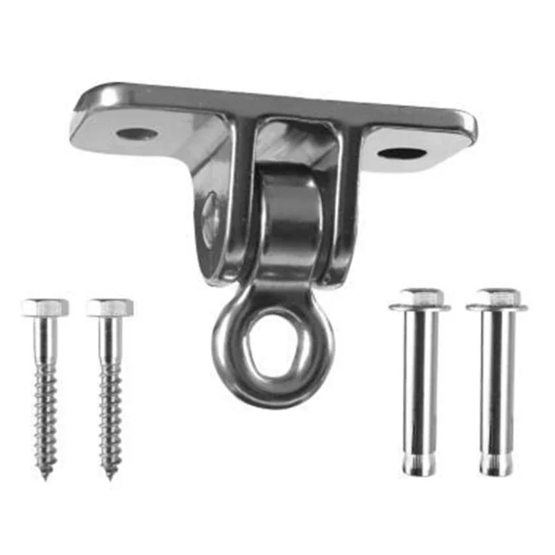 Stainless Steel Suspension Bracket Hammock Mount Ceiling Hook Anchor Hanger For Gym Training Aerial Yoga Swing Hanging Kit
Stainless Steel Suspension Bracket Hammock Mount Ceiling Hook Anchor Hanger For Gym Training Aerial Yoga Swing Hanging Kit