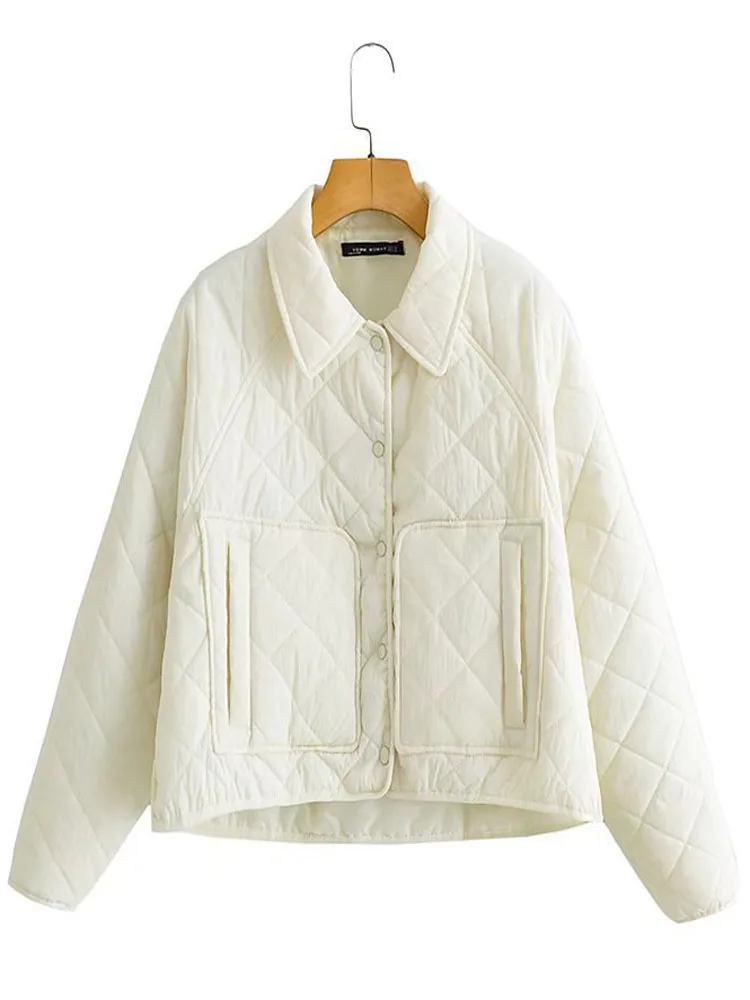 European goods yan seam diamond shaped lapel cotton-padded coat autumn and winter short thin cotton-padded jacket jacket
European goods yan seam diamond shaped lapel cotton-padded coat autumn and winter short thin cotton-padded jacket jacket