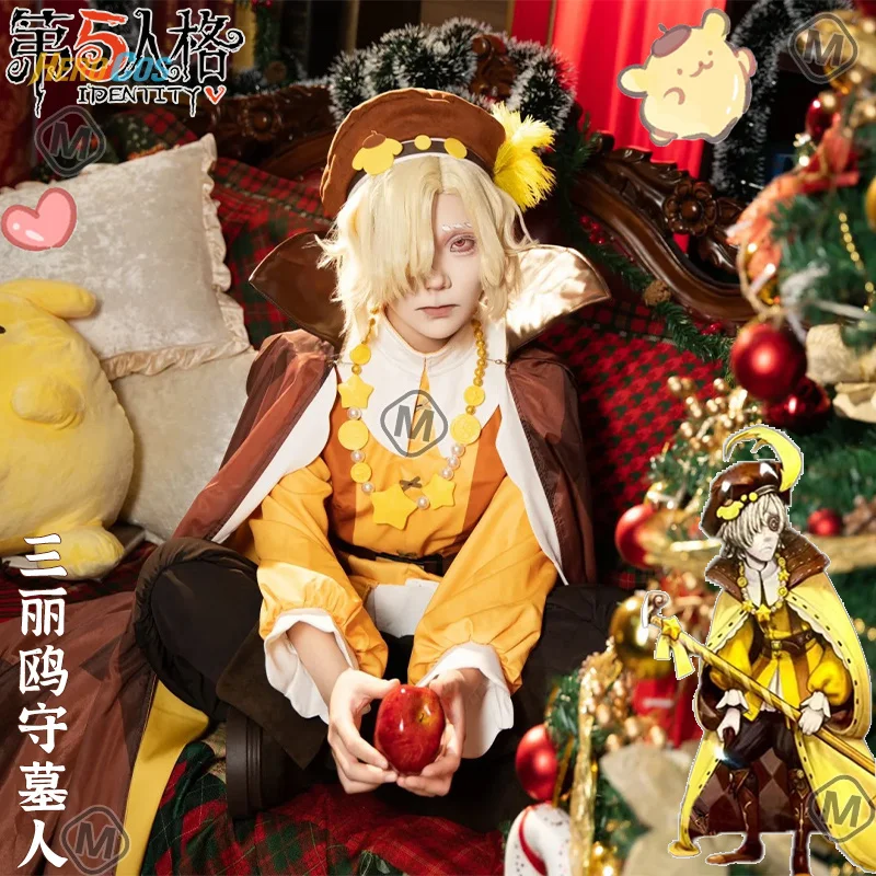 Andrew Kreiss Grave Keeper Cosplay Costume Game Identity V Uniform With Cloak Beret Halloween Party Role Play Outfit
Andrew Kreiss Grave Keeper Cosplay Costume Game Identity V Uniform With Cloak Beret Halloween Party Role Play Outfit