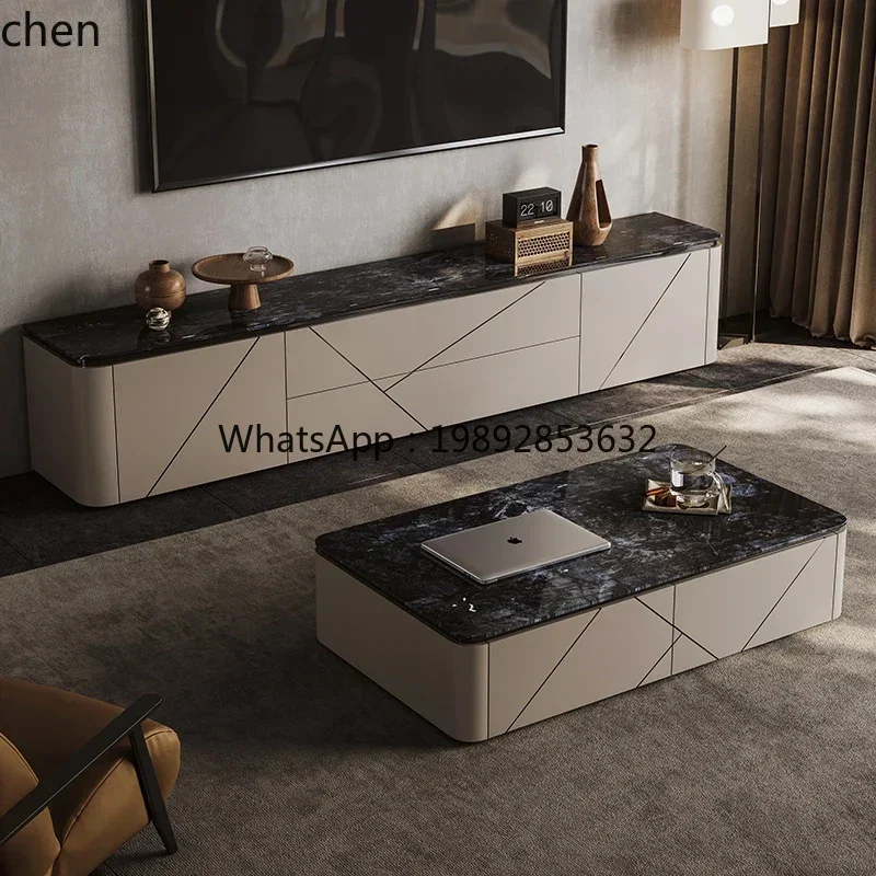 XCJ1light luxury TV cabinet coffee table combination living room high-end minimalist solid wood floor cabinet modern simplicity
XCJ1light luxury TV cabinet coffee table combination living room high-end minimalist solid wood floor cabinet modern simplicity