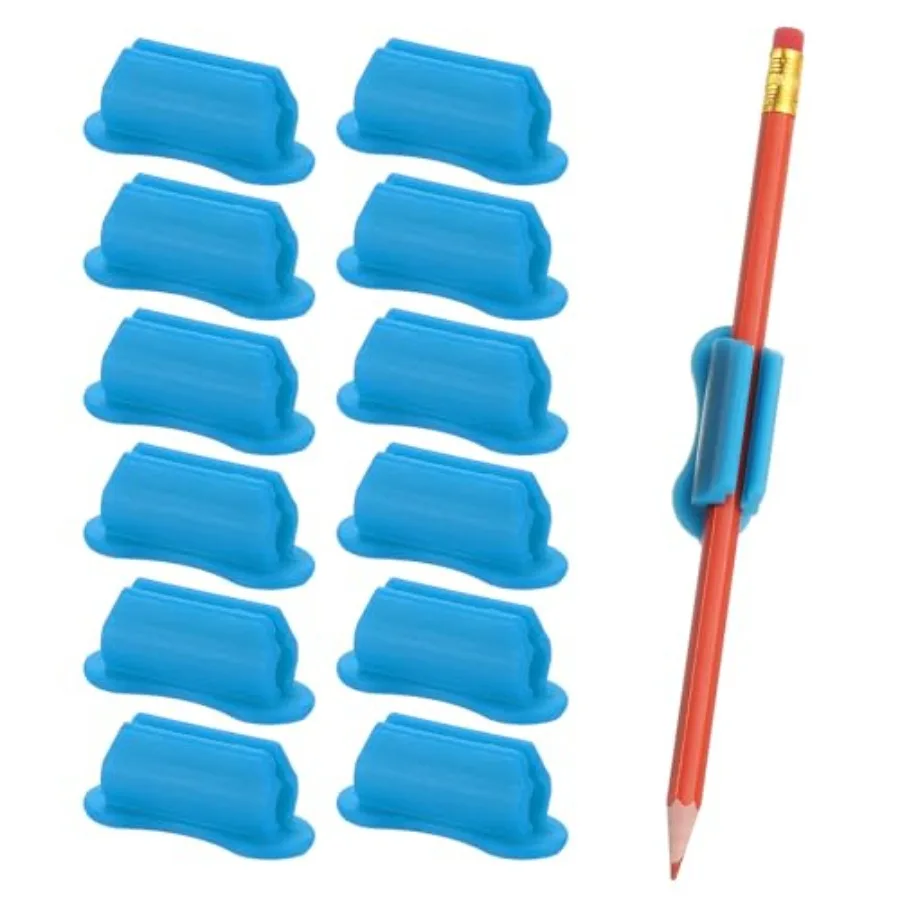 12 Pcs Adhesive Pencil Holders for Desk, Universal Pencil Clip Silicone Pen Holder Office Desk Pen Organizer for Wall Clipboard
12 Pcs Adhesive Pencil Holders for Desk, Universal Pencil Clip Silicone Pen Holder Office Desk Pen Organizer for Wall Clipboard