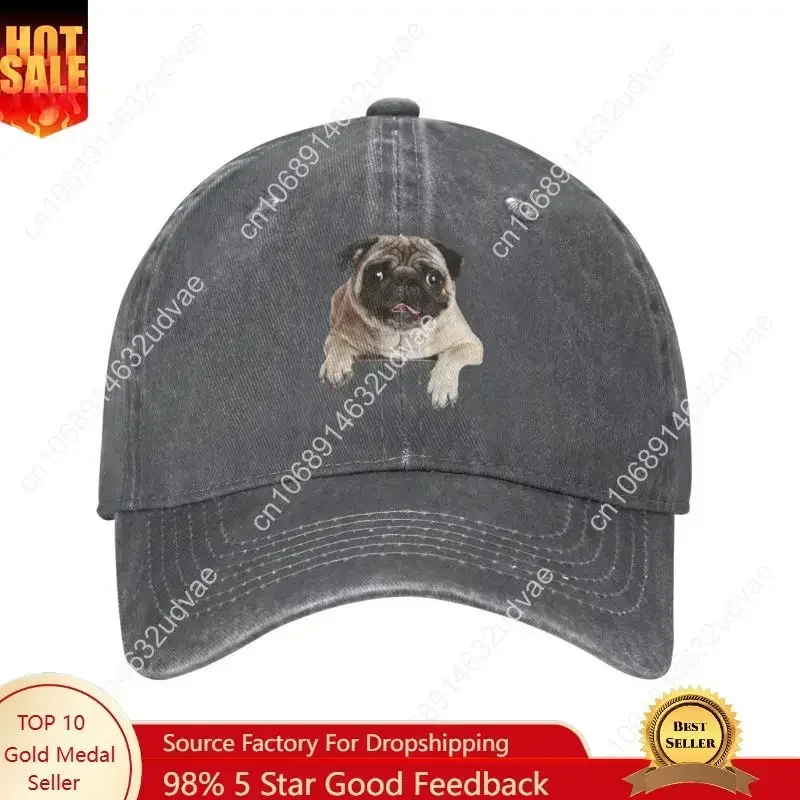 Classic Cotton Lovely Pug Dog Baseball Cap Women Men Personalized Adjustable Unisex Dad Hat Summer
Classic Cotton Lovely Pug Dog Baseball Cap Women Men Personalized Adjustable Unisex Dad Hat Summer