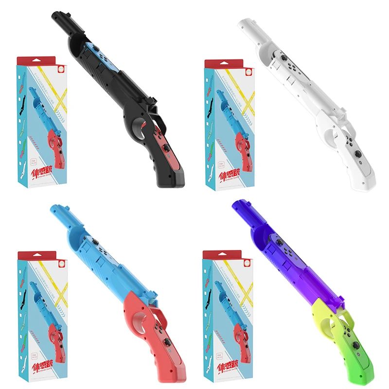 Gun Shape Handgrip Sense Joystick for Nintend Switch NS/NS OLED Game Controller Gamepad Joypad Gaming Accessories
Gun Shape Handgrip Sense Joystick for Nintend Switch NS/NS OLED Game Controller Gamepad Joypad Gaming Accessories