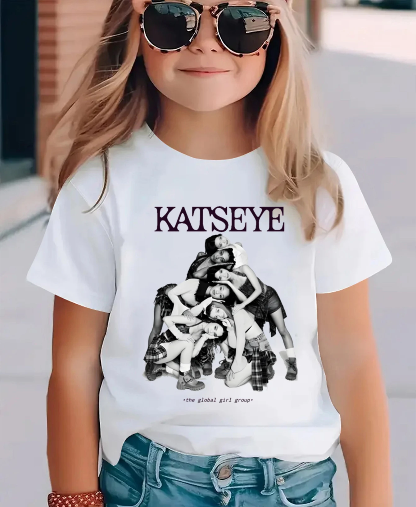 Summer Short Sleeve Tops Global Girl Group Katseye Graphic T Shirt Kids Casual Cotton T-shirt Baby Girls Tshirt Toddler Boys Top
Summer Short Sleeve Tops Global Girl Group Katseye Graphic T Shirt Kids Casual Cotton T-shirt Baby Girls Tshirt Toddler Boys Top