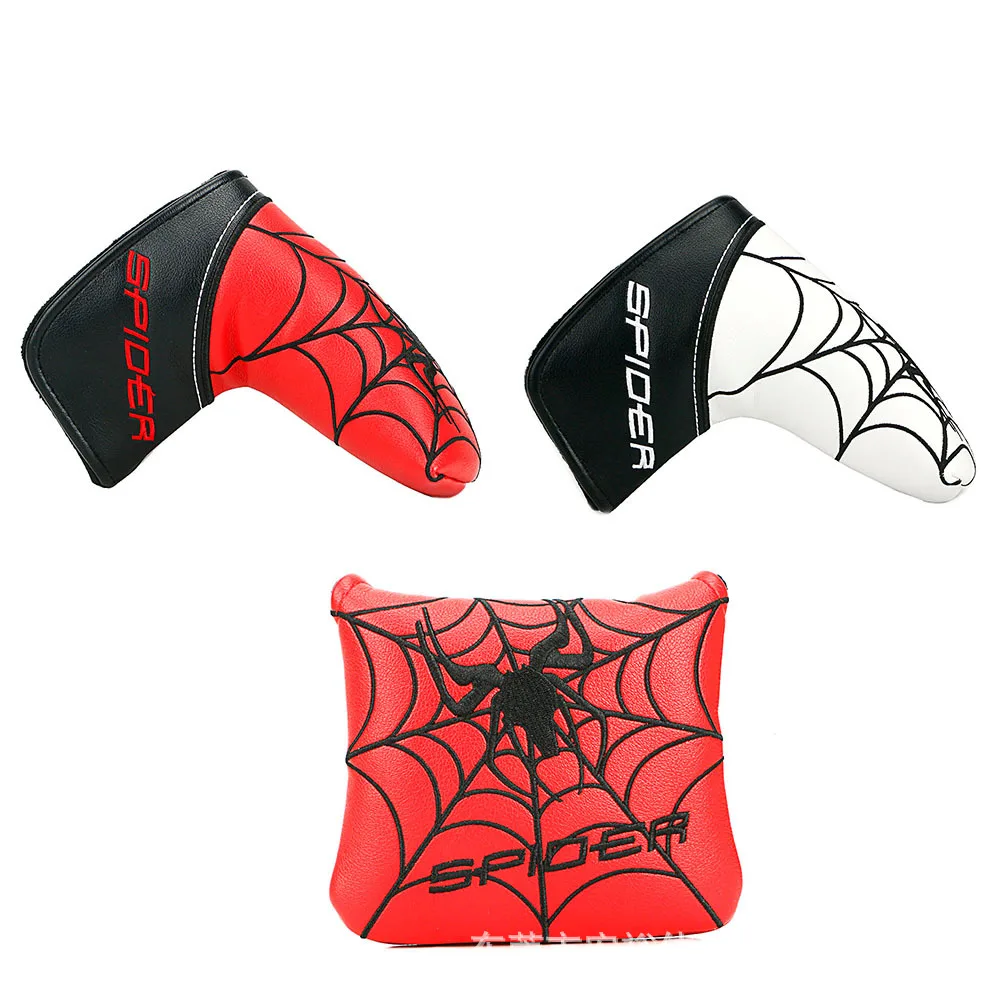 Magnetic Closure Golf Putter Cover: Spider Graphic Blade/Mallet Style Head Protector (New Release)
Magnetic Closure Golf Putter Cover: Spider Graphic Blade/Mallet Style Head Protector (New Release)