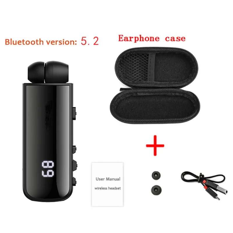 IPX7 Waterproof Noise Cancelling Wireless Bluetooth Headphone BT5.3 Talk 25 Hrs 170mAh Call Remind Vibration Retractable Headset
IPX7 Waterproof Noise Cancelling Wireless Bluetooth Headphone BT5.3 Talk 25 Hrs 170mAh Call Remind Vibration Retractable Headset