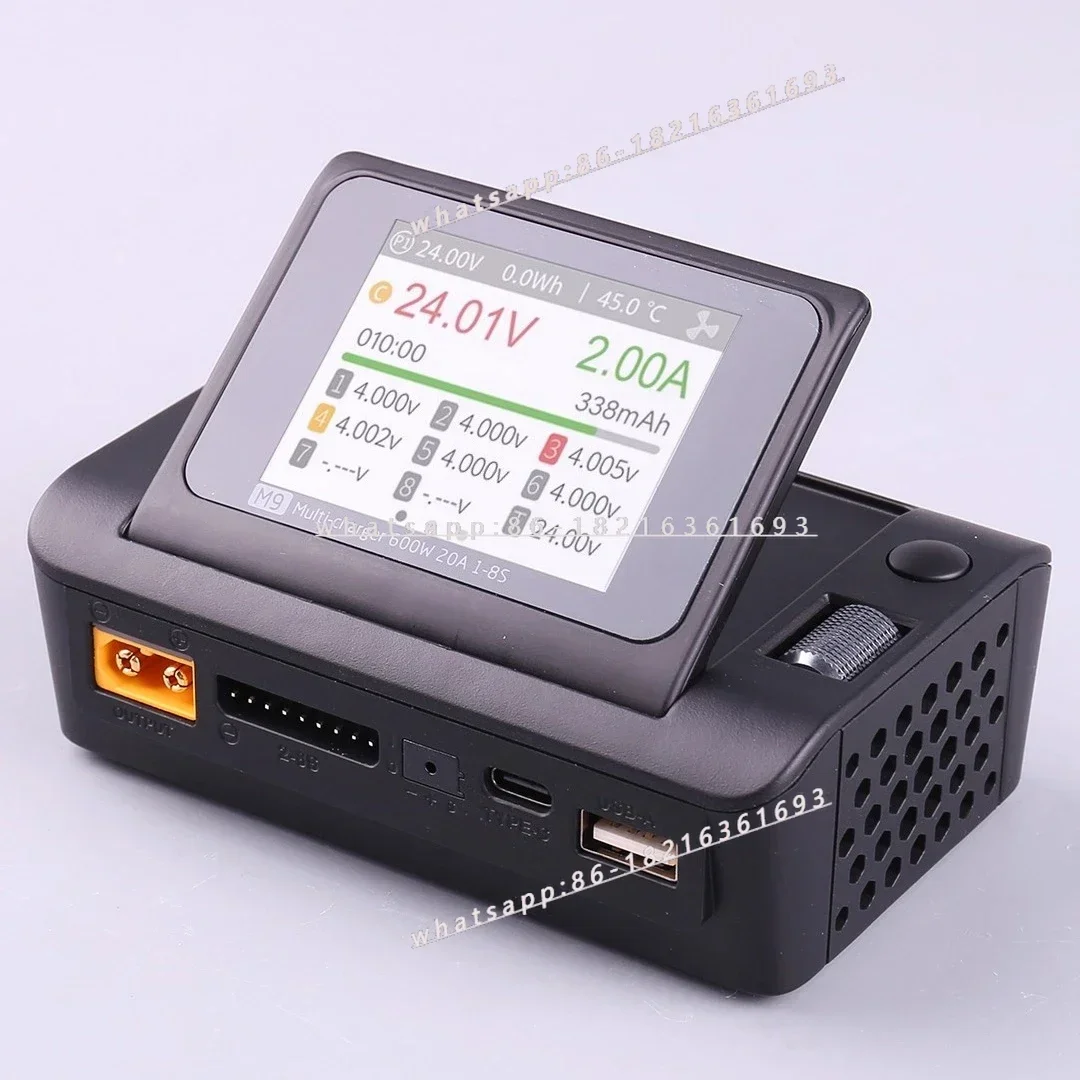 2006GOOD M9 1-8S Balance Charger 600W 20A Folding Screen Model Aircraft Fast Charging Multi-function Test
2006GOOD M9 1-8S Balance Charger 600W 20A Folding Screen Model Aircraft Fast Charging Multi-function Test