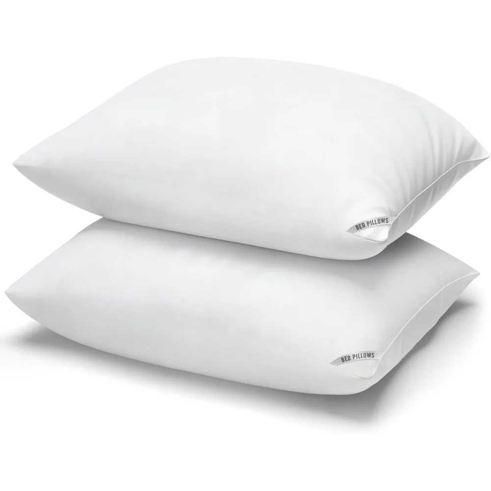 Luxury Hotel Pillows for Sleeping 2 Pack,Bed Pillows Standard Size Set of 2,Down Alternative Filling,Pillows for Back
Luxury Hotel Pillows for Sleeping 2 Pack,Bed Pillows Standard Size Set of 2,Down Alternative Filling,Pillows for Back