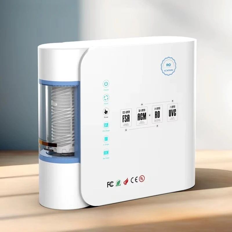FCC Certified 1000GPD Office RO Water Purifier 7-Stage Tankless with Smart Filter Life Indicator
FCC Certified 1000GPD Office RO Water Purifier 7-Stage Tankless with Smart Filter Life Indicator