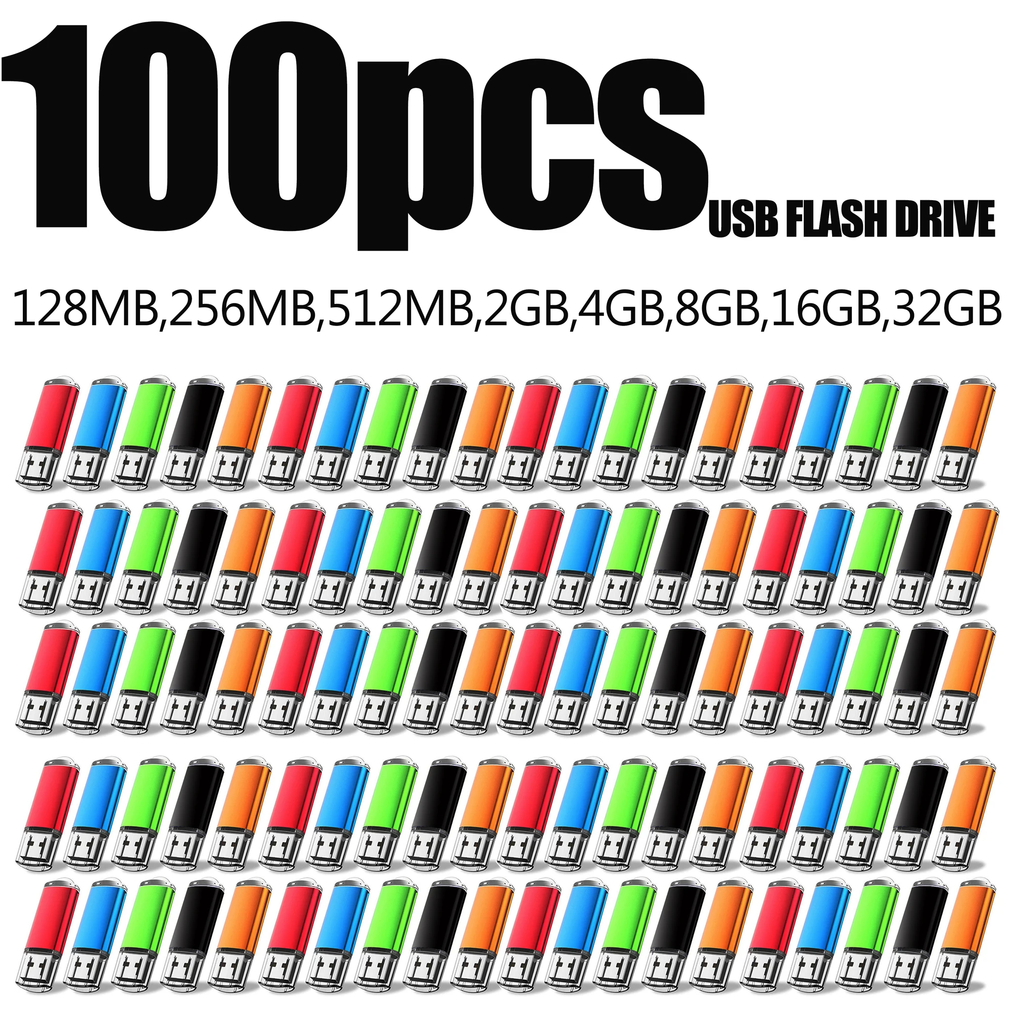 100PCS/lot Colour USB Flash Drive wholesale 2.0 1G 2G 4G 8G 16GB Memory Stick Pendrive 32GB 64GB USB Stick Flash Disk Free laser
100PCS/lot Colour USB Flash Drive wholesale 2.0 1G 2G 4G 8G 16GB Memory Stick Pendrive 32GB 64GB USB Stick Flash Disk Free laser