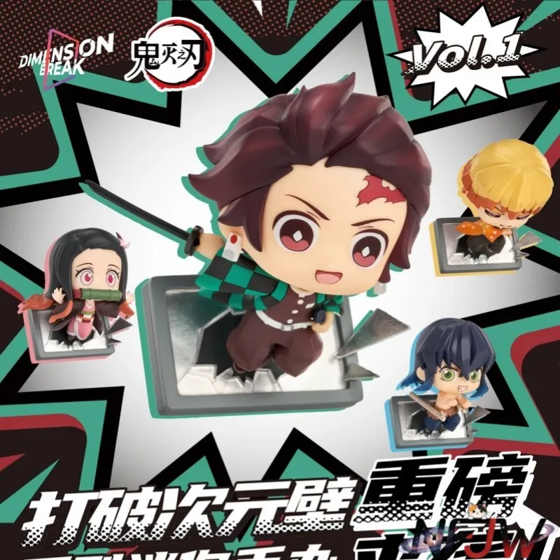 New Original Kimetsu No Yaiba Breaking The Dimension Wall First Edition Q Version Blind Box Figurine Model Ornament Toy Gift
New Original Kimetsu No Yaiba Breaking The Dimension Wall First Edition Q Version Blind Box Figurine Model Ornament Toy Gift