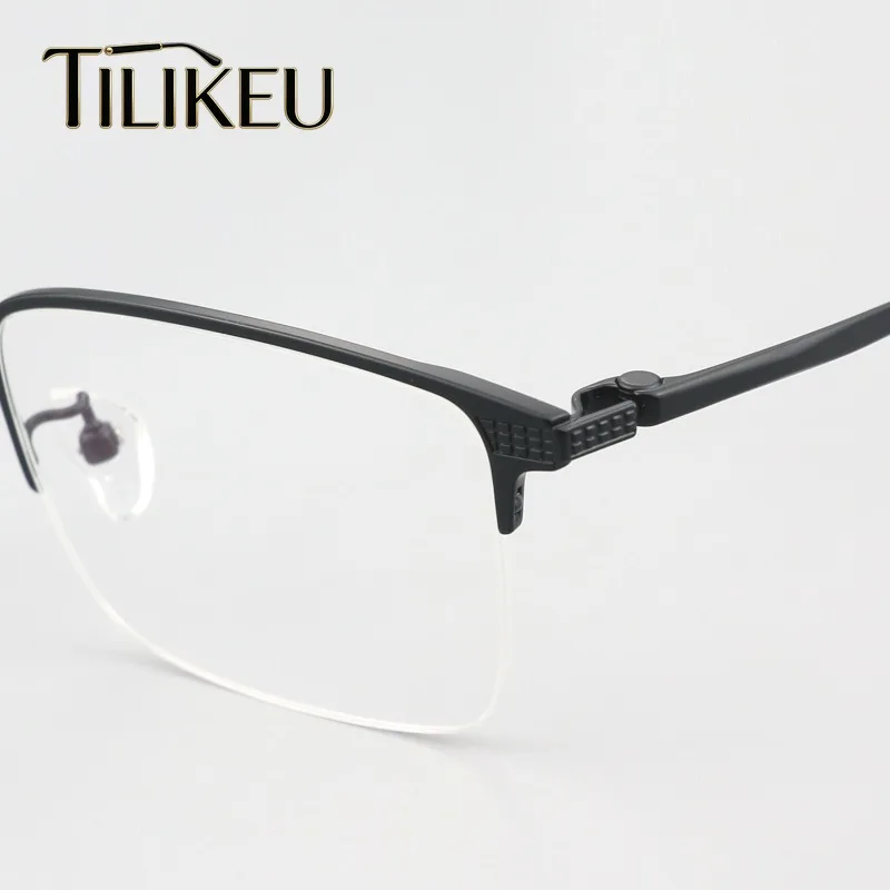 2026 Pure Titanium Eyeglasses Frame Men Semi-Rimless Business Retro Square Ultra-light Glasses Frame Men Luxury Designer Eyewear
2026 Pure Titanium Eyeglasses Frame Men Semi-Rimless Business Retro Square Ultra-light Glasses Frame Men Luxury Designer Eyewear