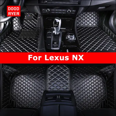 DOODRYER Custom Car Floor Mats For Lexus NX NX200t NX250 NX300 NX300h NX350 NX350h NX450h Auto Carpets Foot Coche Accessorie