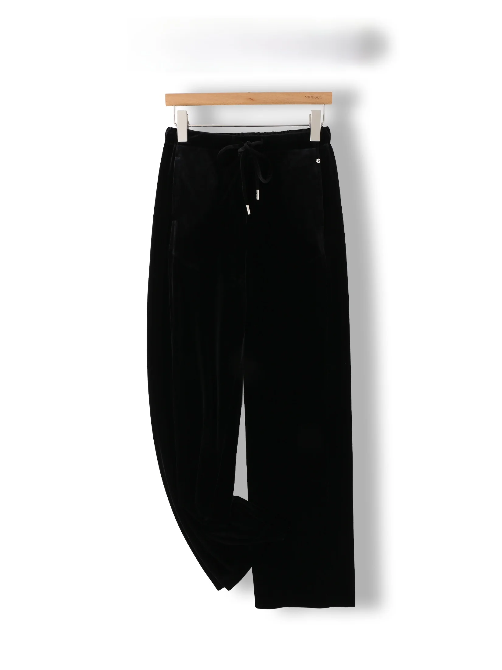 Vintage Velvet Loose Fit Casual Pants Women's Trendy Elastic Waist Belted Straight Leg Pants Commute Style Asymmetric Pockets
Vintage Velvet Loose Fit Casual Pants Women's Trendy Elastic Waist Belted Straight Leg Pants Commute Style Asymmetric Pockets