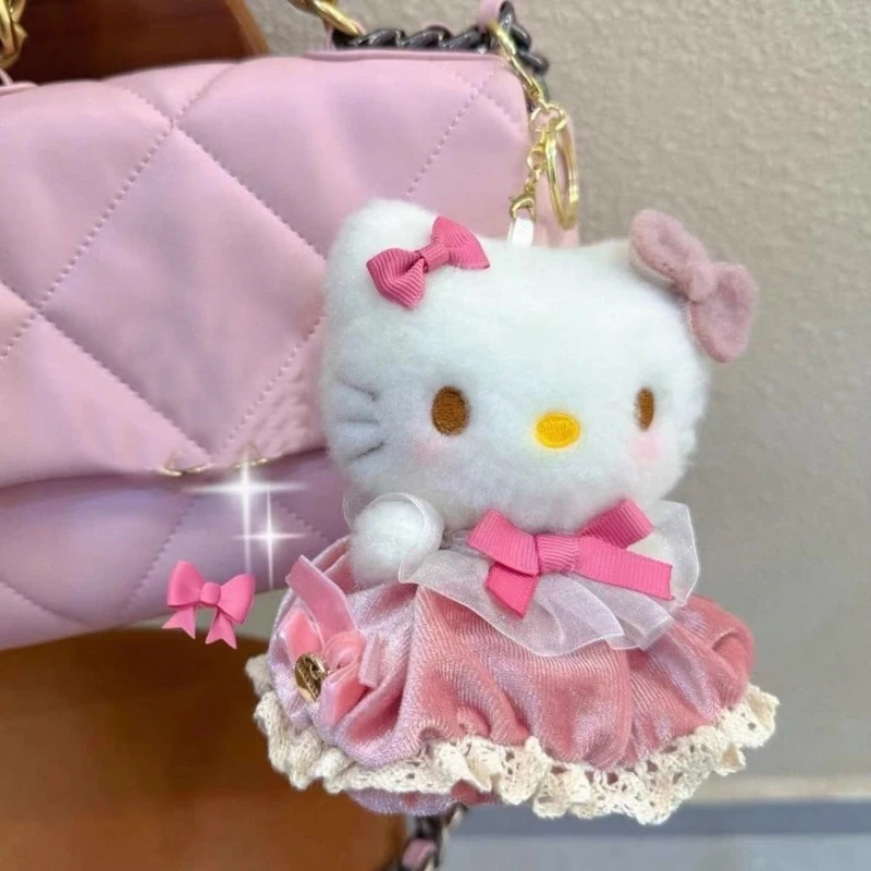 Adorable Hello Kitty Plush Toy Keychain High Aesthetic Bag Pendant Gift Cute Stuffed Animal Keychains Furry Hanging Decorations
Adorable Hello Kitty Plush Toy Keychain High Aesthetic Bag Pendant Gift Cute Stuffed Animal Keychains Furry Hanging Decorations