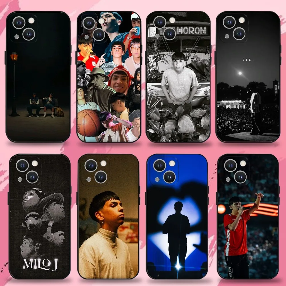 Singer Milo j Phone Case For iPhone 16,15,14,13,12,11 Plus,Pro Max,XS,X,XR,SE,Mini,8,7,Soft Silicone Black Cover
Singer Milo j Phone Case For iPhone 16,15,14,13,12,11 Plus,Pro Max,XS,X,XR,SE,Mini,8,7,Soft Silicone Black Cover