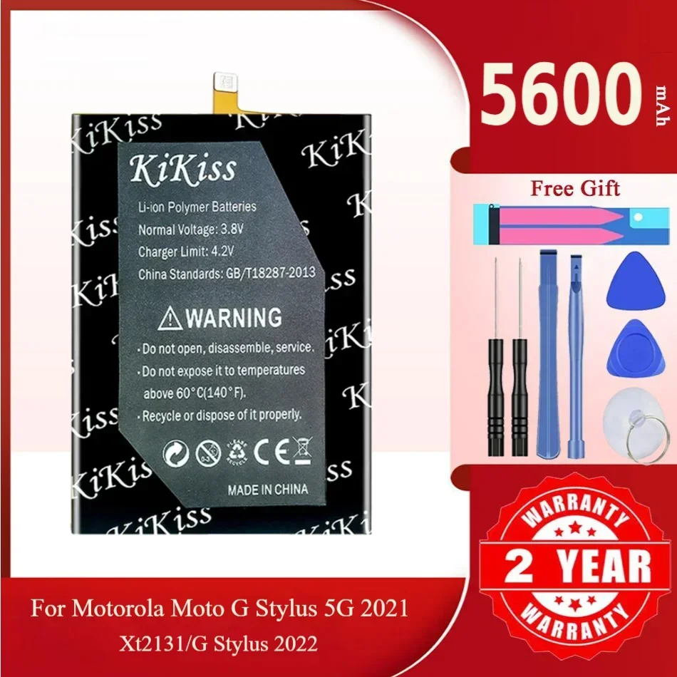 Мощный аккумулятор KiKiss 5600 мАч MD50 для Motorola Moto G Stylus 5G 2021/2022/XT2131
Мощный аккумулятор KiKiss 5600 мАч MD50 для Motorola Moto G Stylus 5G 2021/2022/XT2131